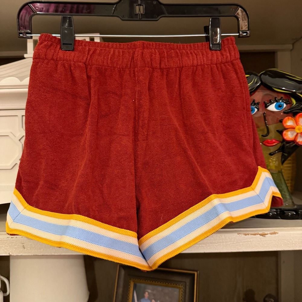 Cadets Casita Terry Shorts in Red SZ 8/10 (24-27” Waist) NWT boys